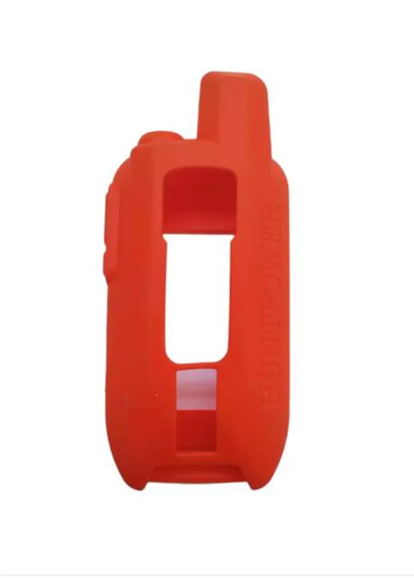 COQUE SILICONE HUNTPOWER pour GPS GARMIN ALPHA 200 ALPHA 300 orange – Image 2